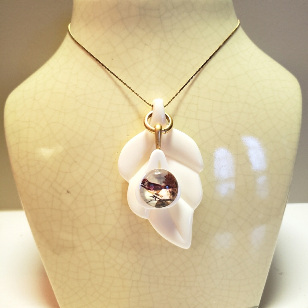 Danish made necklace and pendant.